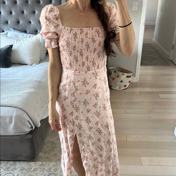 & Other Stories Dresses & Skirts - & other stories linen floral dress